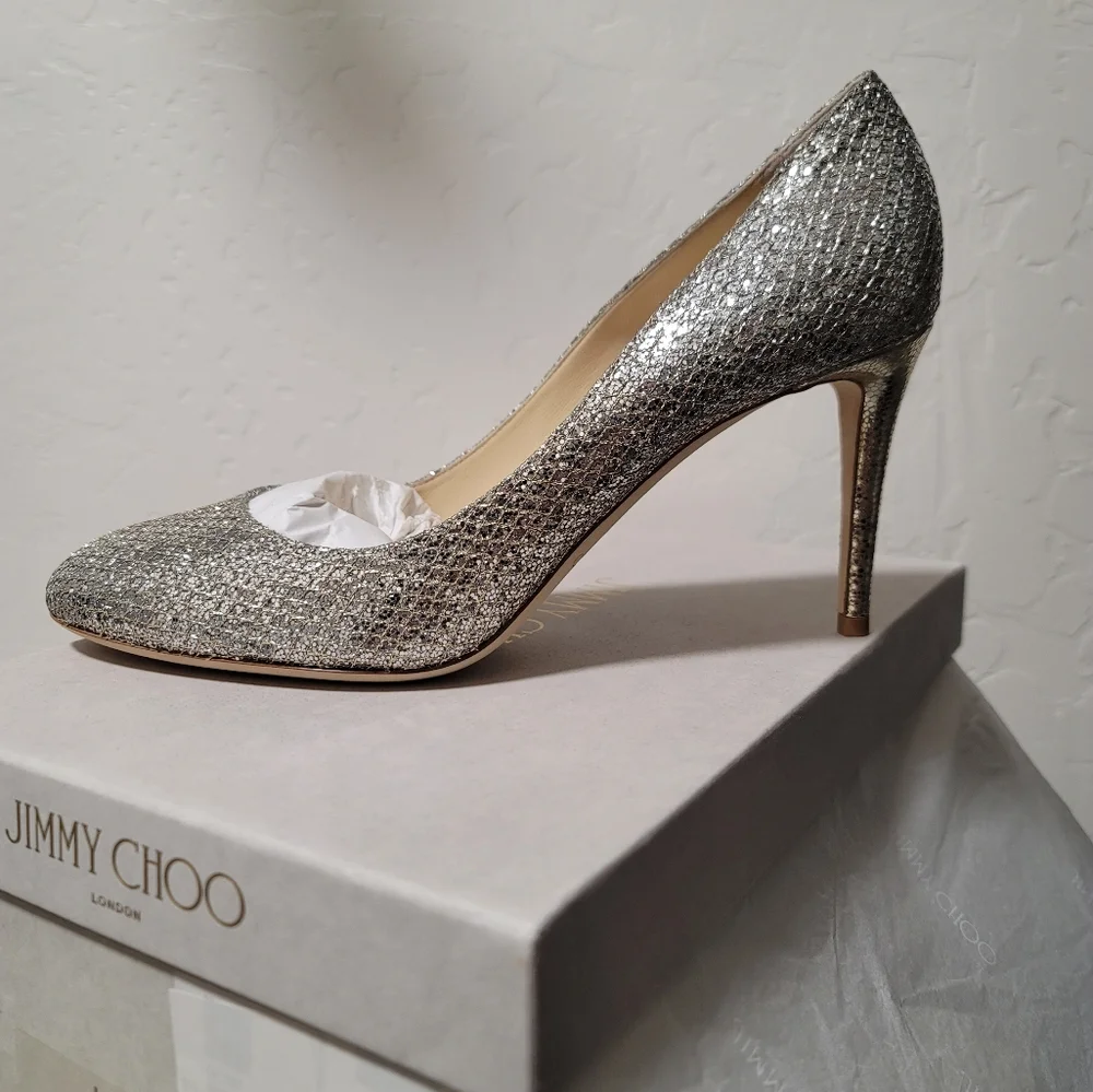 JIMMY CHOO BRIDGET 85 - Picture 2 of 2